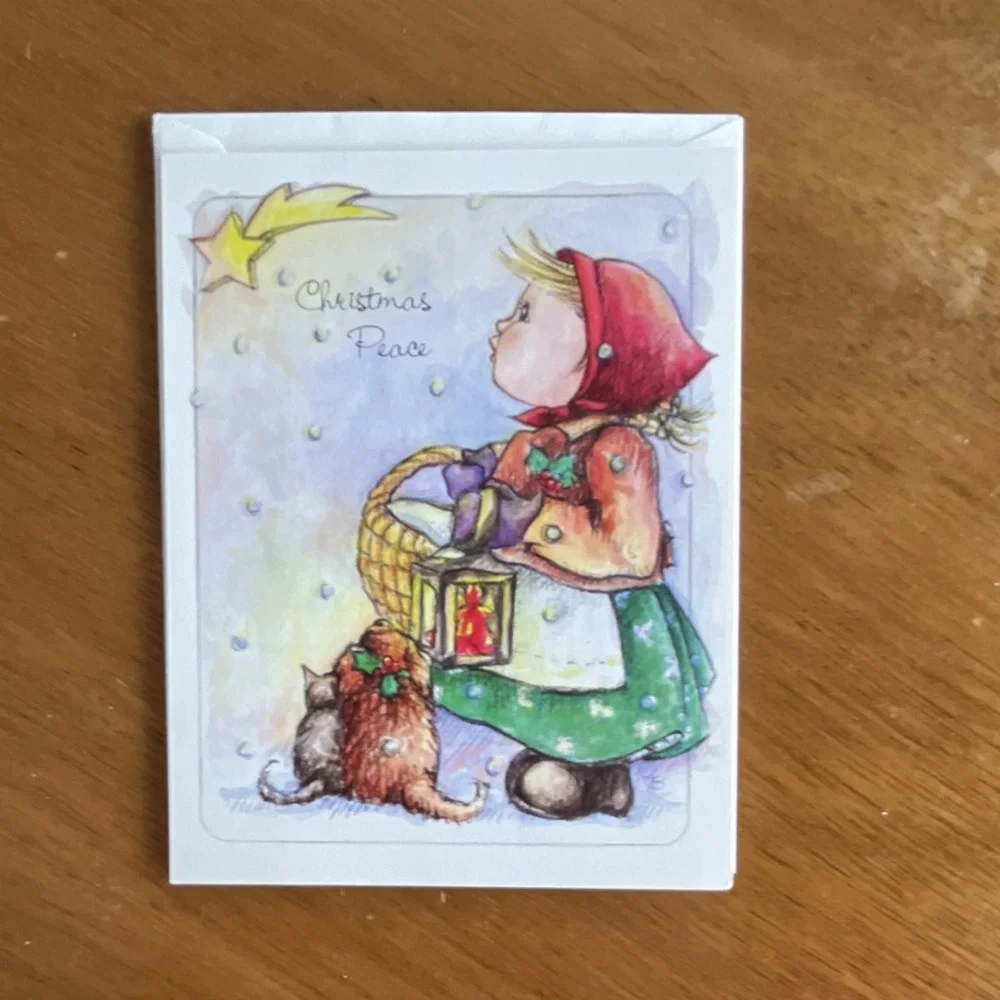 Children's Mission Fund Vintage Christmas‎ Greeting Cards Lot Assorted Designs